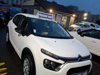 citroën c3 1,5 bluehdi 100 feel 2020 172kms 1èremain 4990e tva récupérable