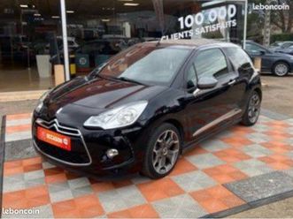 citroën ds3 cabriolet sport chic 1.6 thp 155cv sous garantie