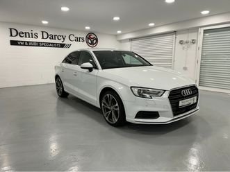 (182) a3 s tronic 1.4tfsi saloon low kms upgraded wheels, vw/audi specialists www.denisdarcycars.ie