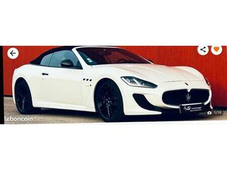 maserati gran cabrio mc stradale