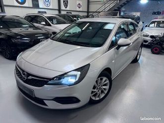 opel astra 1.5d 122cv 1°-main 75000km elegance tva led bva-9 gps clim-auto carplay garantie-12 mois