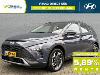 hyundai bayon - 1.0 t-gdi 48v 100pk 7dct comfort smart | automaat | navigatie | cruise control | apple car