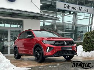 volkswagen t-cross r-line 1.0 tsi 7-gang-dsg acc rfk led sh