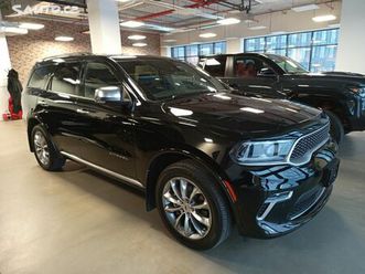 dodge durango citadel platinum, jen 9 500 km