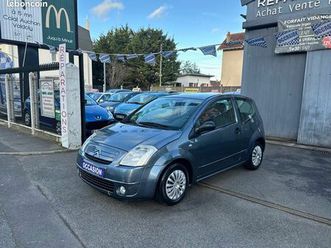 citroen c2 1.1 60ch tonic clim 4 places 3 portes garantie petit prix jeune permis pas cher
