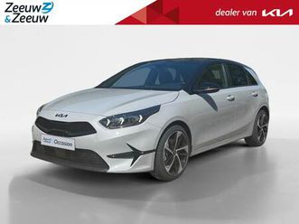 kia cee'd - ceed 1.0 t-gdi mhev design edition black edition | unieke auto | 18 inch lichtmetaal | sto