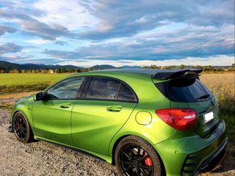 mercedes classe a45 amg 4matic - speedshift dct - config rare - alcantara