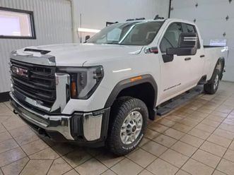 gmc sierra 2500hd pro cabine double 4rm diesel boite de 8 pieds