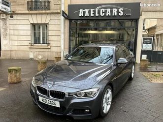 bmw série 3 320i m sport 184 chevaux bva 8 vitesses premiere main gps sieges cuirs chauffants climatisation bi zone régulateur limiteur de vitesse caméra de rec