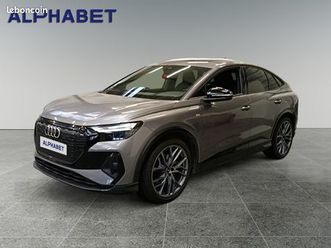 audi q4 e-tron sportback 35 170 ch 55 kw s line