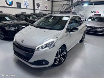 peugeot 208 1.2 ess. 110cv 104000km gt-line camera radar clim bvm-6 garantie 12-mois