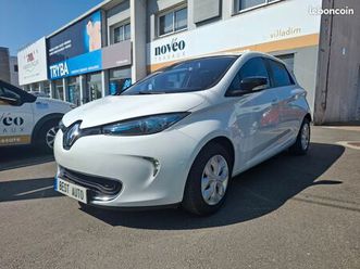 renault zoe 88cv 37858 kms achat de batterie pas de location
