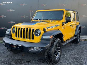 jeep wrangler plug-in hybrid rubicon 4xe 272ch *tva apparente