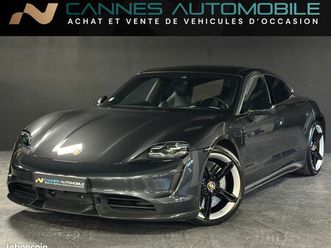 porsche taycan turbo s 761ch approved 07/2027 pack carbone dual display bose matrix pano cam 360