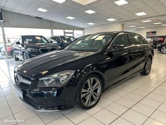 mercedes-benz cla 1.5 180 cdi shooting break bva leds noir 2018