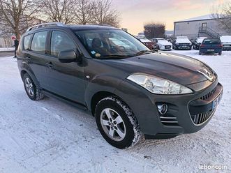 peugeot 4007 2.2 hdi 156cv 7 places problème de boite de vitesse