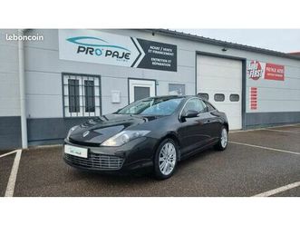 renault laguna coupé 2.0 dci 180 cv gt bvm6/4control/2e main/121 400km/suivi full/bose/xenon/radars