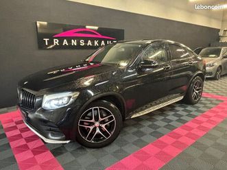 mercedes glc coupe 220 d 9g-tronic 4matic sportline / t.o / burmester/ angles mort / attelage / camera 360