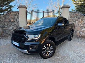 ford ranger wildtrack / pick up / 4x4 / 2.0 bi-turbo / 213cv / origine france / boite 10 vitesses / tva récup / 03.2021 / 87500 kms
