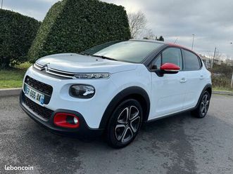 citroën c3 iii 1,2 essence 82 ch / gps, caméra, toit panoramique / edition red shine