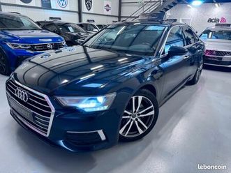 audi a6 40 tdi 204cv avus mild-hibrid bva. cuir volant chauffant xenon garantie-12 mois