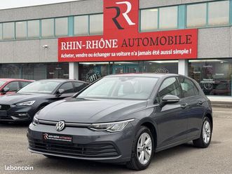 volkswagen golf 2.0 tdi 116ch dsg 7 life 1ermain carplay acc lane assist side assist siege chauffant