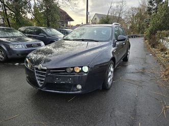 alfa romeo 159 jtdm, kombi, schwarz, wintertauglich! diesel