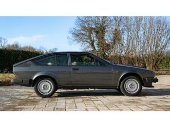 1981 alfa romeo alfetta gtv6 2.5 a vendre