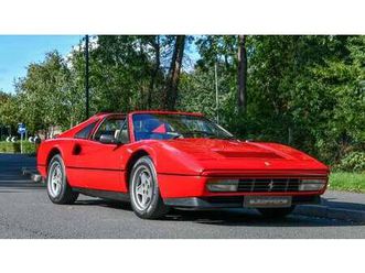 1986 ferrari 328 rouge manuel, 5 vitesses conduite à droi...
