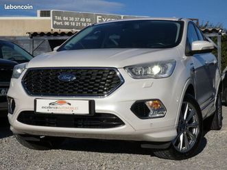 ford kuga vignale 1.5 tdci 120 4x2 vignale blanc nacré en très bel état