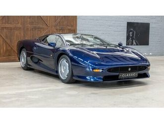 1995 jaguar xj220 bleu manuel, 5 vitesses conduite à gauc...
