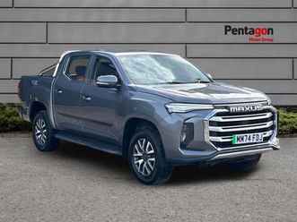 maxus t90 130kw elite double cab pickup 88.5kwh auto