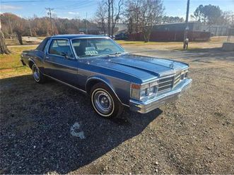 1979 chrysler lebaron for sale