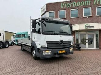 mercedes-benz atego atego 916 met 6.2m open laadbak / 3e zit — vrachtwagens — marktplaats
