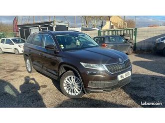 skoda kodiaq 2.0 tdi 150cv dsg7 7 pl 22390 hors taxes 1ère main