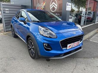 ford puma 1.0 ecoboost 125 ch mhev s&s bvm6 titanium