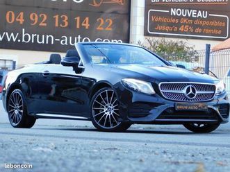 mercedes classe e cabriolet 350 d 258ch fascination 4matic 9g-tronic