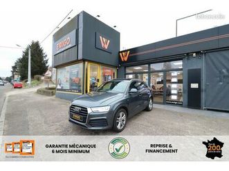 audi q3 2.0 tdi 150 ch s-line quattro s-tronic bva