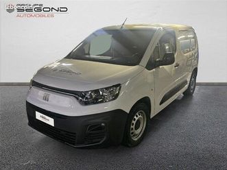 fiat doblo iii fourgon -e m 800kg electrique 100 kw batterie 50 kwh pro lounge