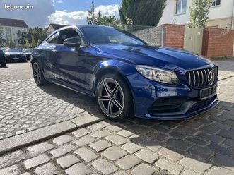 mercedes classe c 63s amg coupé 4.0 v8 biturbo 510ch | pack carbone • toit pano • caméras 360° • burmester • hud