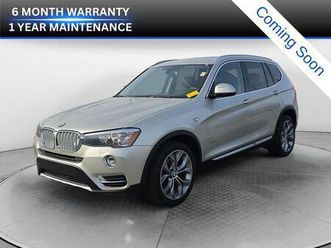 used 2017 bmw x3 sdrive28i