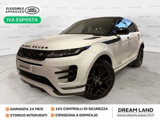 rr evoque 2ª serie range rover evoque 1.5 i3 phev 300 cv awd auto r-dynamic se