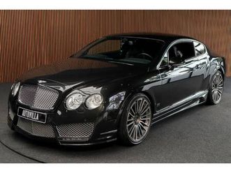 bentley continental gt 6.0 w12 mansory massage leer acc keyless camera luchtvering elektr. verstelbare stoelen met memory elektr. verstelbare stuurwiel navi pdc
