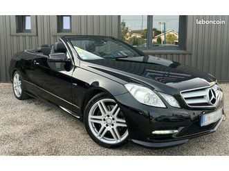 mercedes classe e iv cab executive pack amg / 2.1 cdi 163ch l