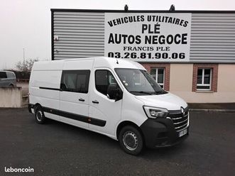 renault master l3h2 2 portes laterales 6 places dci 135 22800 hors taxe