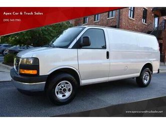 used 2022 gmc savana 2500 work van