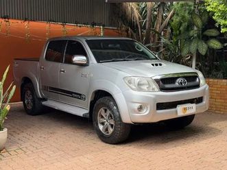 toyota hilux cd srv 4x4 3.0 tdi diesel 2009 mecânica, financiamos 100% e trocamos!