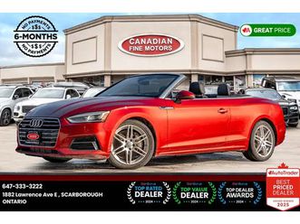 2018 audi a5 technik convertible