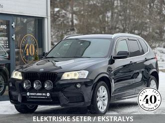 xdrive 20d 163hk m-sport, automat, navi, h.feste+++