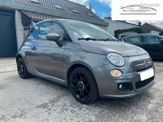 fiat 500 1.2i sport 79000 km cuir alacantara / radar ar / clim / bluetooth /...